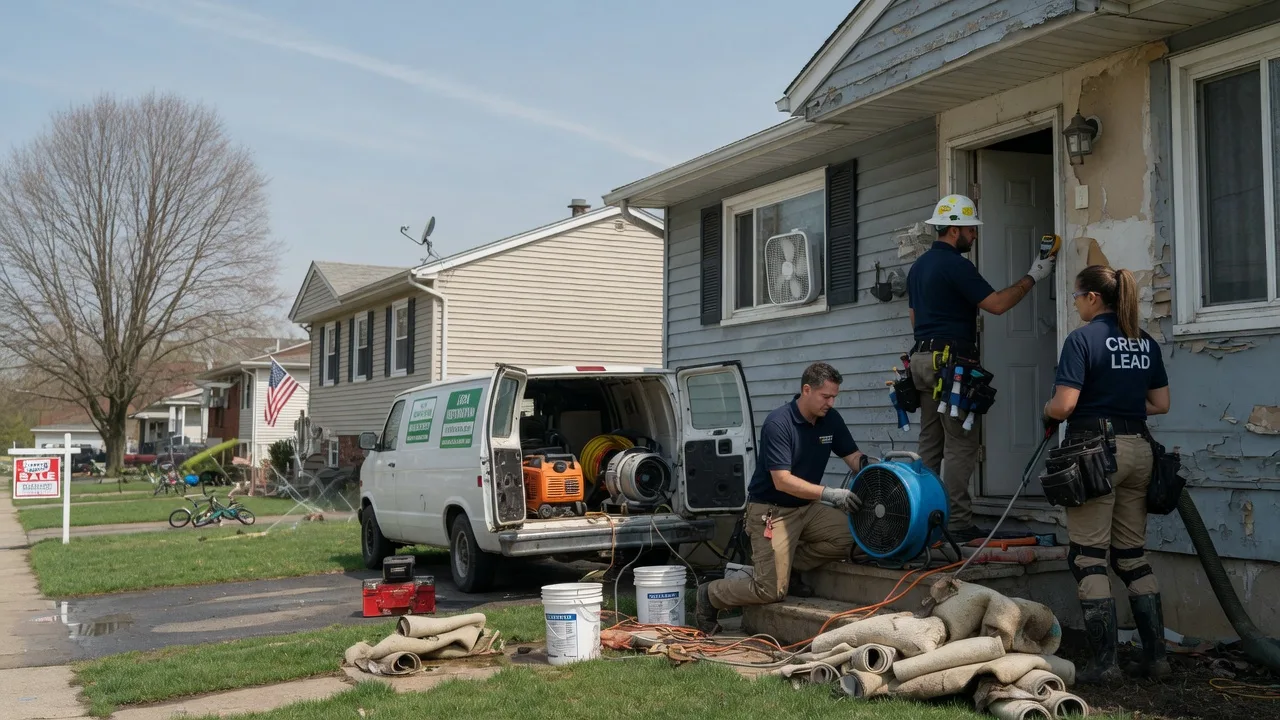 Flood Cleanup in Genoa City, WI near me